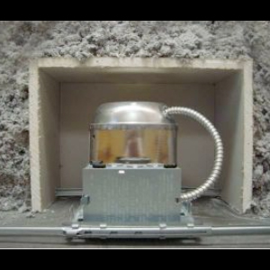 Gypsum recessed light cover box