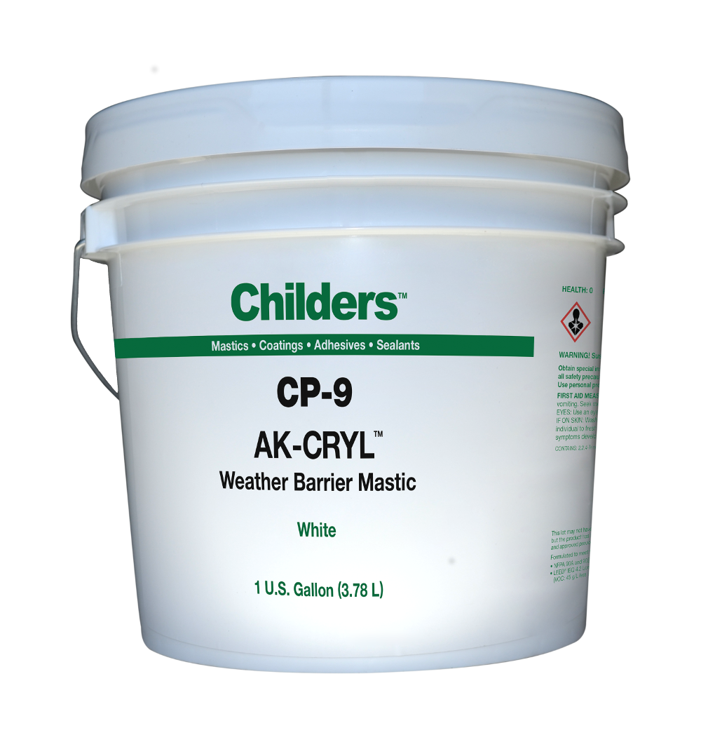 Childers CP-9 Ak-Cryl Breather Mastic Weather Barrier