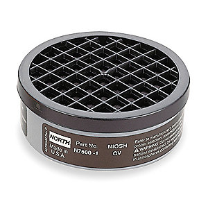 North N7500-1 Organic Vapor Filter Cartridge (Black)