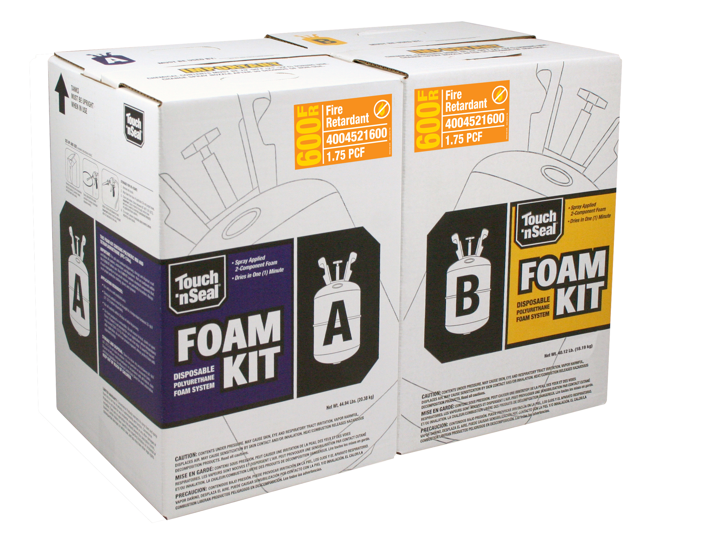 Touch 'n Seal CP-660 Two Component Foam Kit