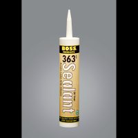 Boss 363 50 Year Sealant Acrylic Latex Caulk with Silicone