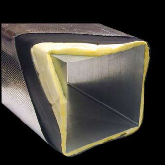 Sound Seal Acoustical Pipe and Duct Lagging Flexible Noise Barrier: B-10 Lag / QFA-9