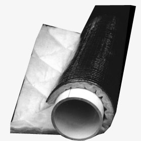 Sound Seal Acoustical Pipe and Duct Lagging Flexible Noise Barrier: B-20 Lag / QFA-3