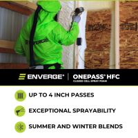 ENVERGE ONEPASS F1850 POLYURETHANE SPRAY FOAM