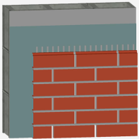 NewBrick Veneer Over a Solid Substrate